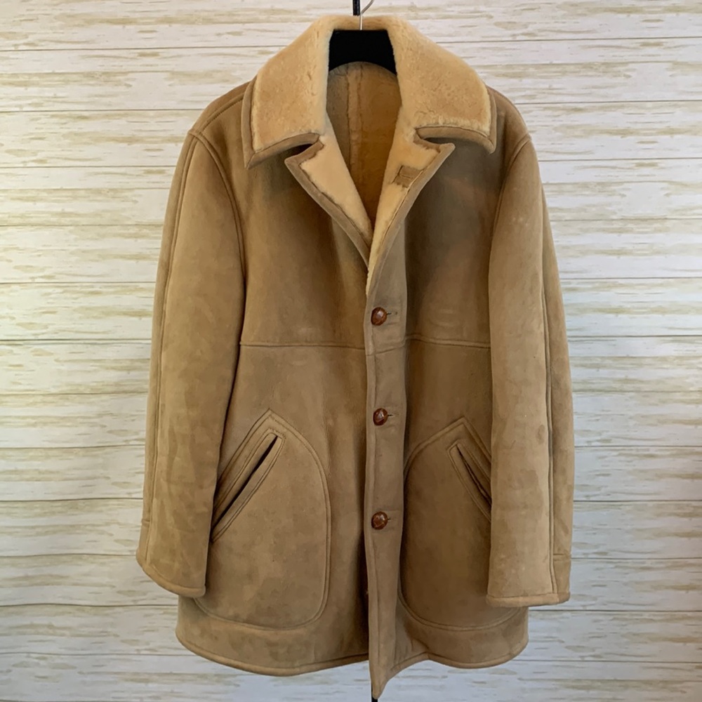 Vintage 1990s Breier of Amsterdam Shearling Coat